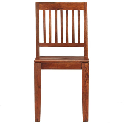 Dining Chairs 4 pcs Solid Mango Wood