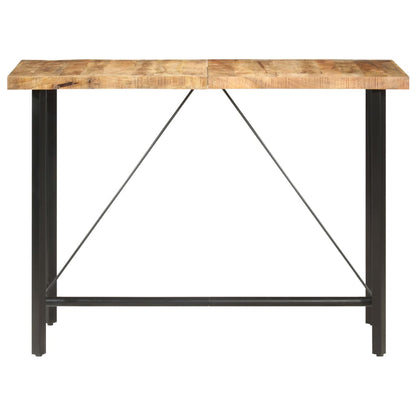 Rustic Bar Table – 150x70x107 cm, Rough Mango Wood