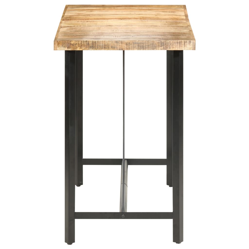 Rustic Bar Table – 150x70x107 cm, Rough Mango Wood