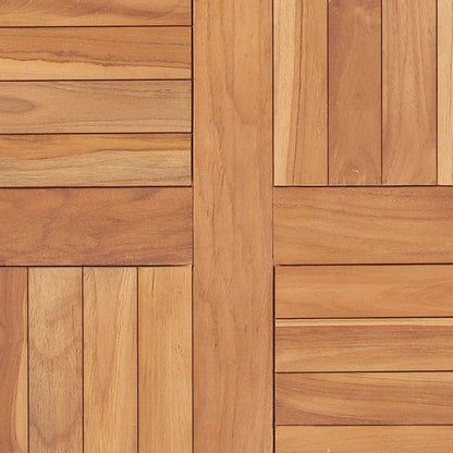 Solid Teak Wood Table Top - 60x60x2.5 cm, Durable & Elegant