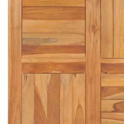 Solid Teak Wood Table Top 70x70x2.5 cm - Durable & Stylish