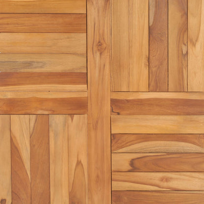 Solid Teak Wood Table Top 70x70x2.5 cm - Durable & Stylish