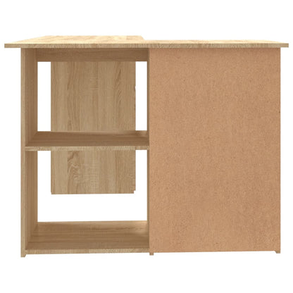 Sonoma Oak Corner Desk 145x100x76 cm - Engineered Wood