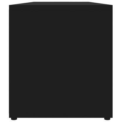 TV Cabinet Black 120x34x37 cm Engineered Wood