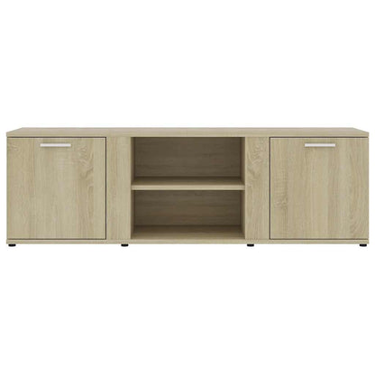 TV Cabinet Sonoma Oak 120x34x37 cm Engineered Wood