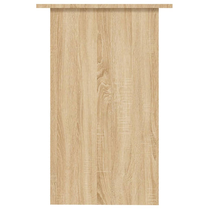 Compact Desk Sonoma Oak - 90x50x74 cm, Engineered Wood