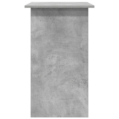 Stylish Concrete Grey Desk, Engineered Wood, 80x45x74 cm