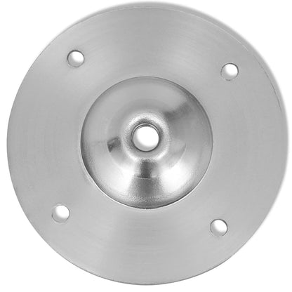 Adjustable Telescopic Table Legs, Brushed Nickel, 4 pcs, 710-1100 mm