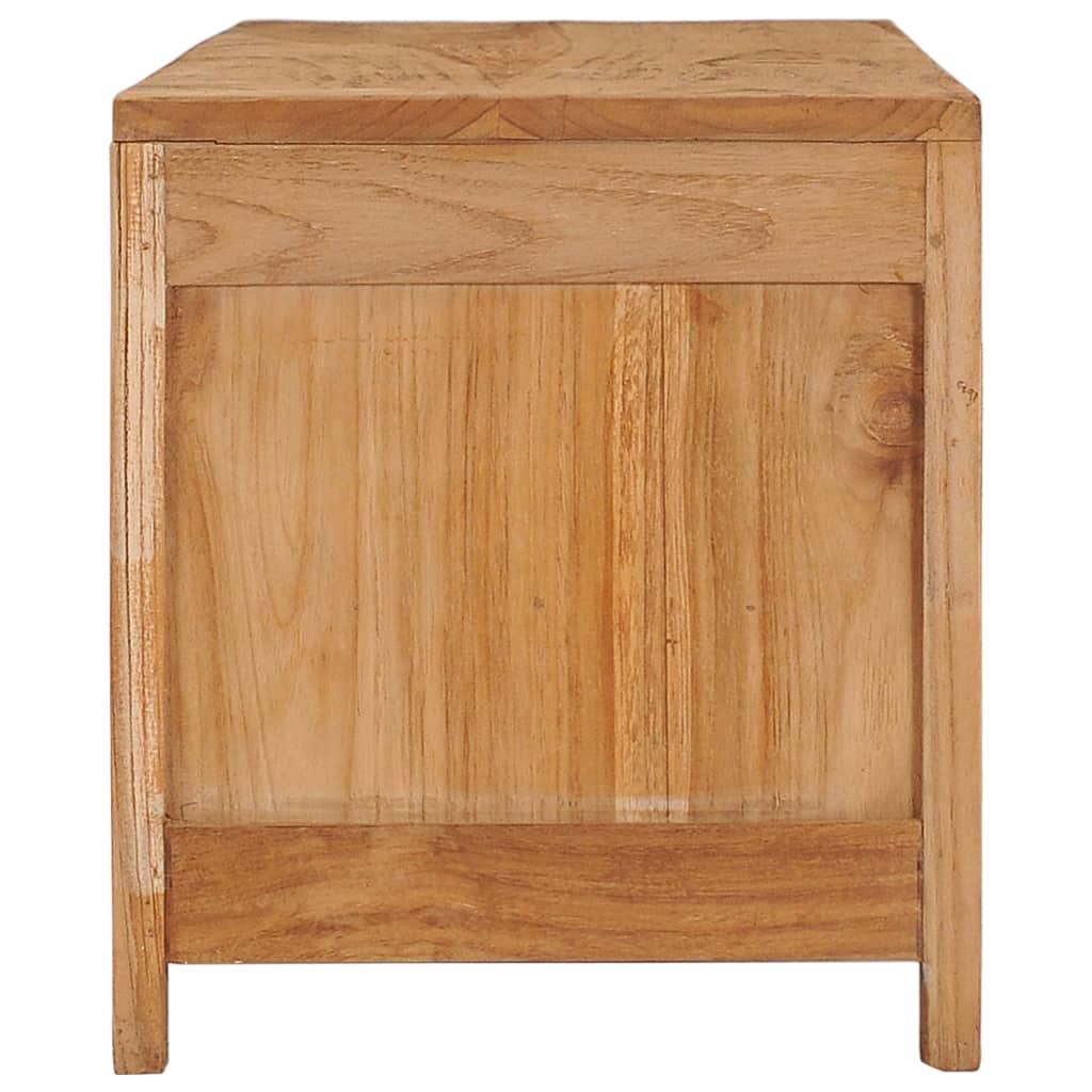 TV Cabinet 100x30x35 cm Solid Teak Wood