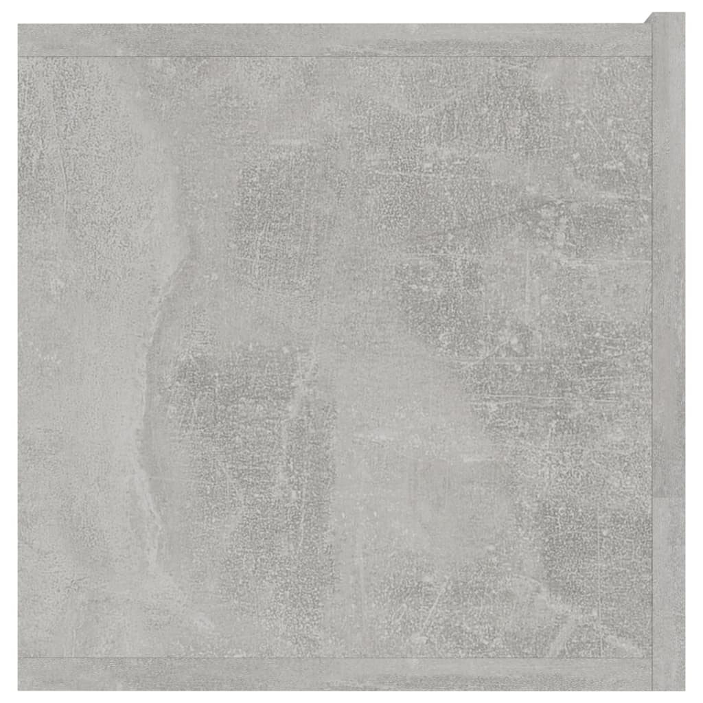 TV Cabinet Concrete Grey 120x30x30 cm Engineered Wood