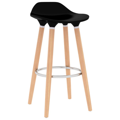 Elegant Black Bar Chairs Set of 2 – Stylish & Durable Seating