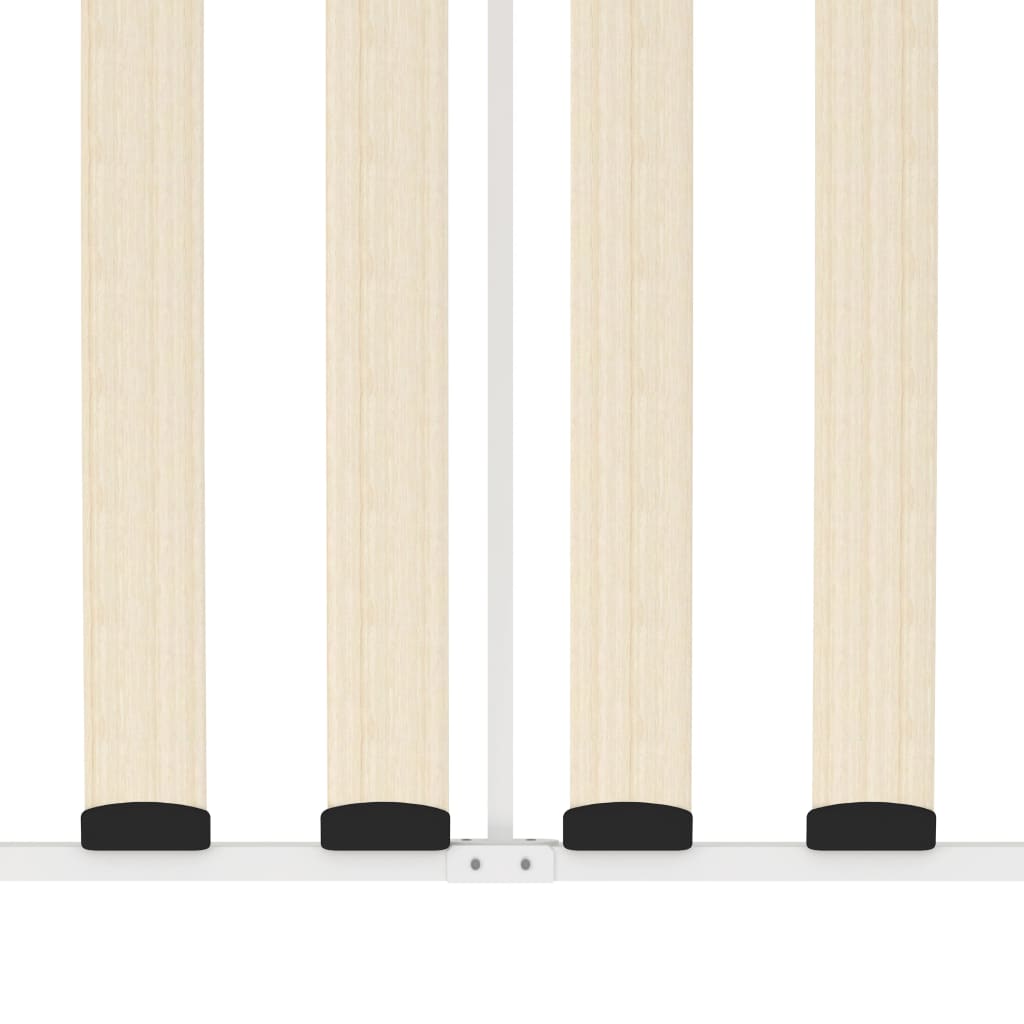 vidaXL White Metal Daybed Frame 90x200 cm - No Mattress Included