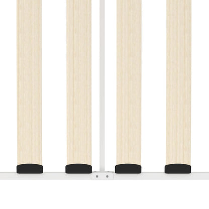 vidaXL White Metal Daybed Frame 90x200 cm - No Mattress Included