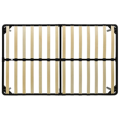 Stylish Black Metal Bed Frame 120x200 cm - Mattress Not Included