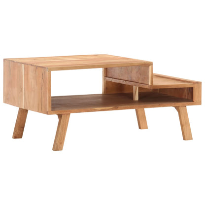 Coffee Table 100x50x45 cm Solid Acacia Wood
