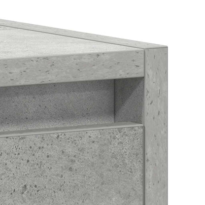 Bathroom Cabinet Concrete Grey 60x33x61 cm Engineered Wood