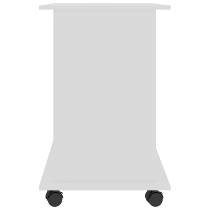 White Engineered Wood Computer Desk, 80x50x75 cm