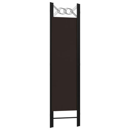 Brown 3-Panel Room Divider, 120x180 cm - Stylish Privacy Screen