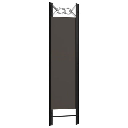 Anthracite 3-Panel Room Divider, 120x180 cm - Stylish Privacy Screen