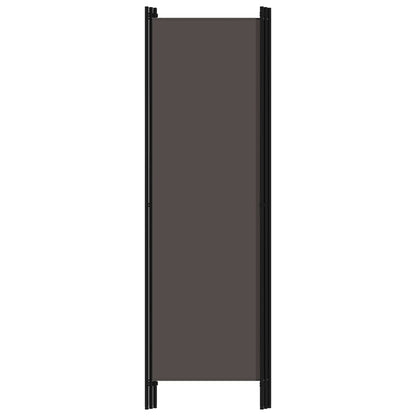 3-Panel Anthracite Room Divider 150x180 cm - Stylish Privacy Screen