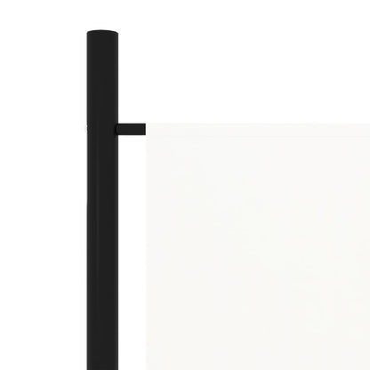 White 4-Panel Room Divider, 200x180 cm - Perfect Privacy Solution