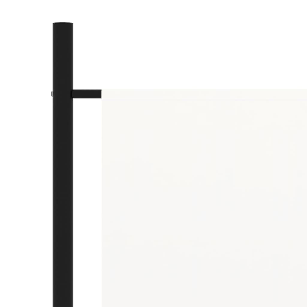 Elegant White 3-Panel Room Divider, 260x180 cm - Stylish Privacy Solution