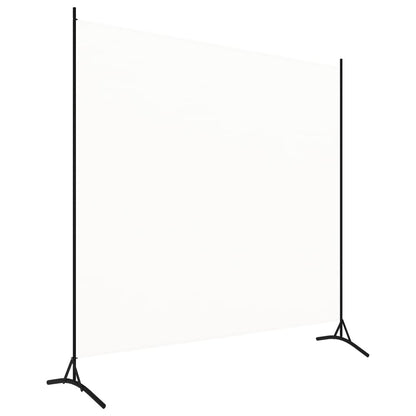 Elegant White 1-Panel Room Divider, 175x180cm - Stylish Privacy Solution
