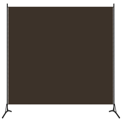 Stylish 1-Panel Brown Room Divider, 175x180 cm - Elegant Design