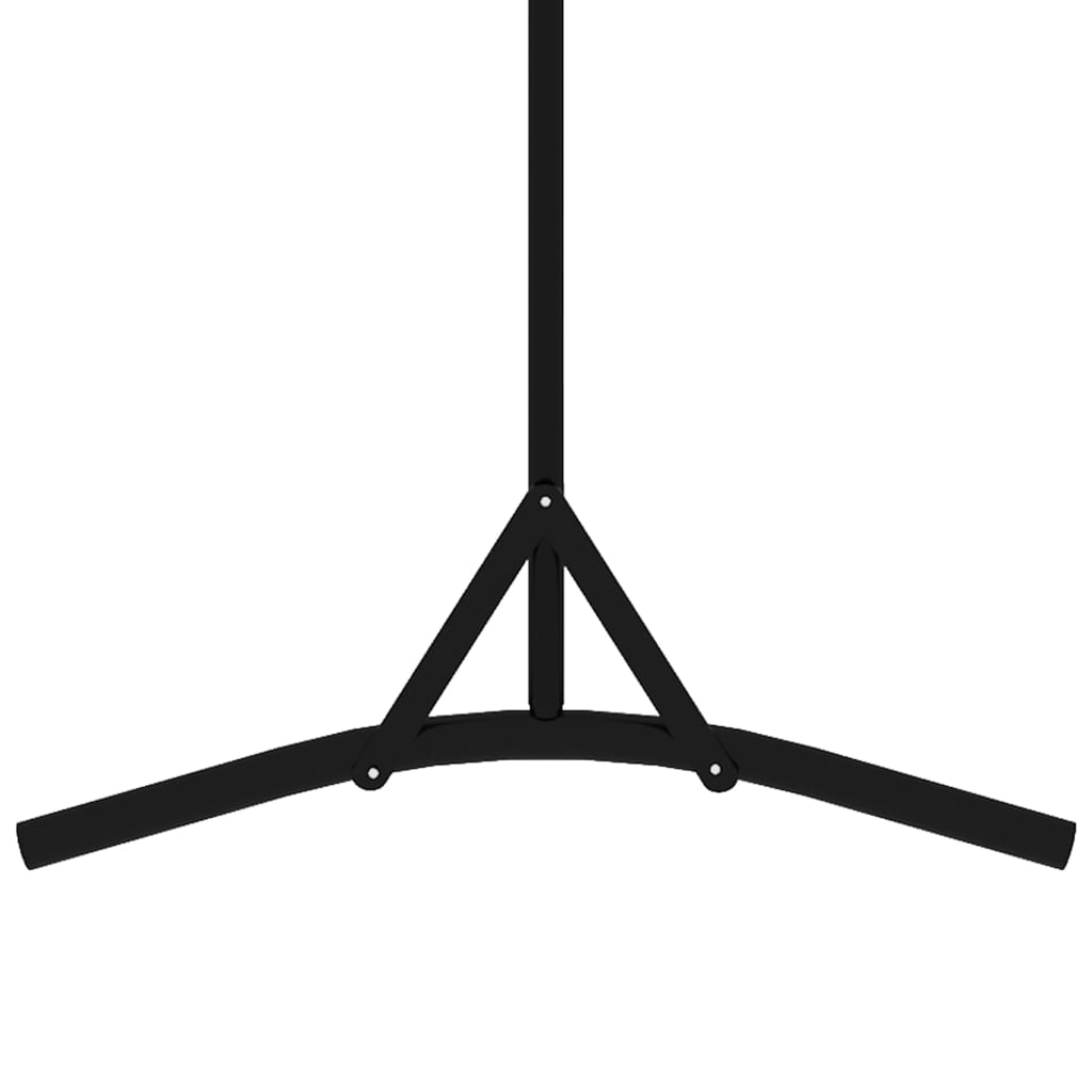 Sleek Black 1-Panel Room Divider, 175x180 cm - Stylish Privacy Solution