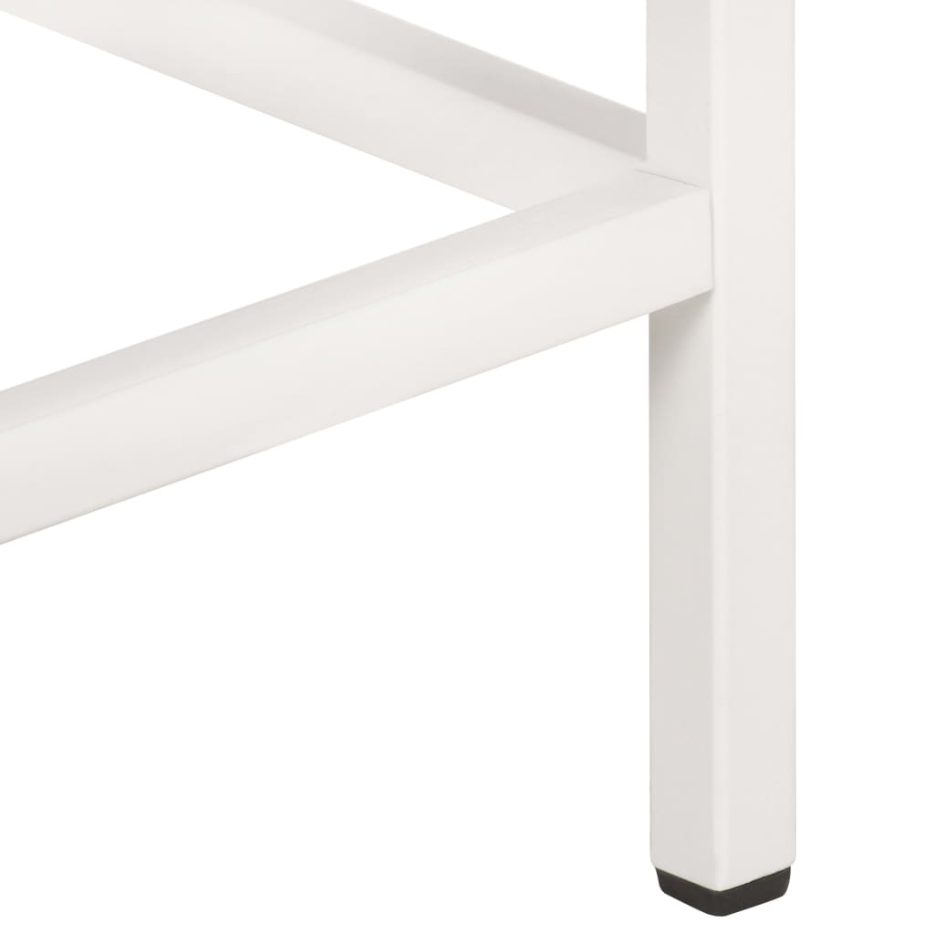 Solid Mango Wood Bedside Table 40x30x50 cm - Rustic Elegance