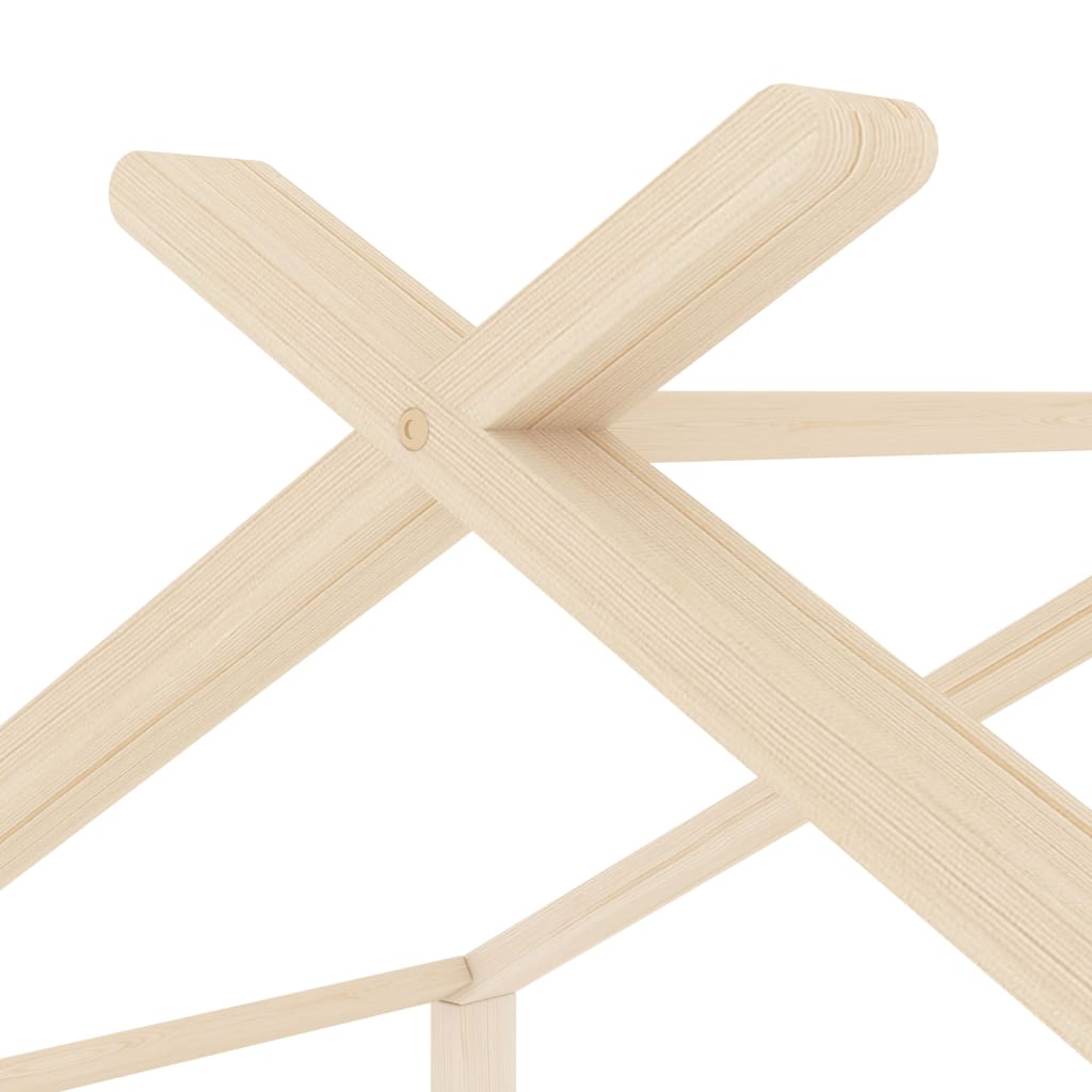 Solid Pine Kids Bed Frame 70x140 cm - Durable & Stylish