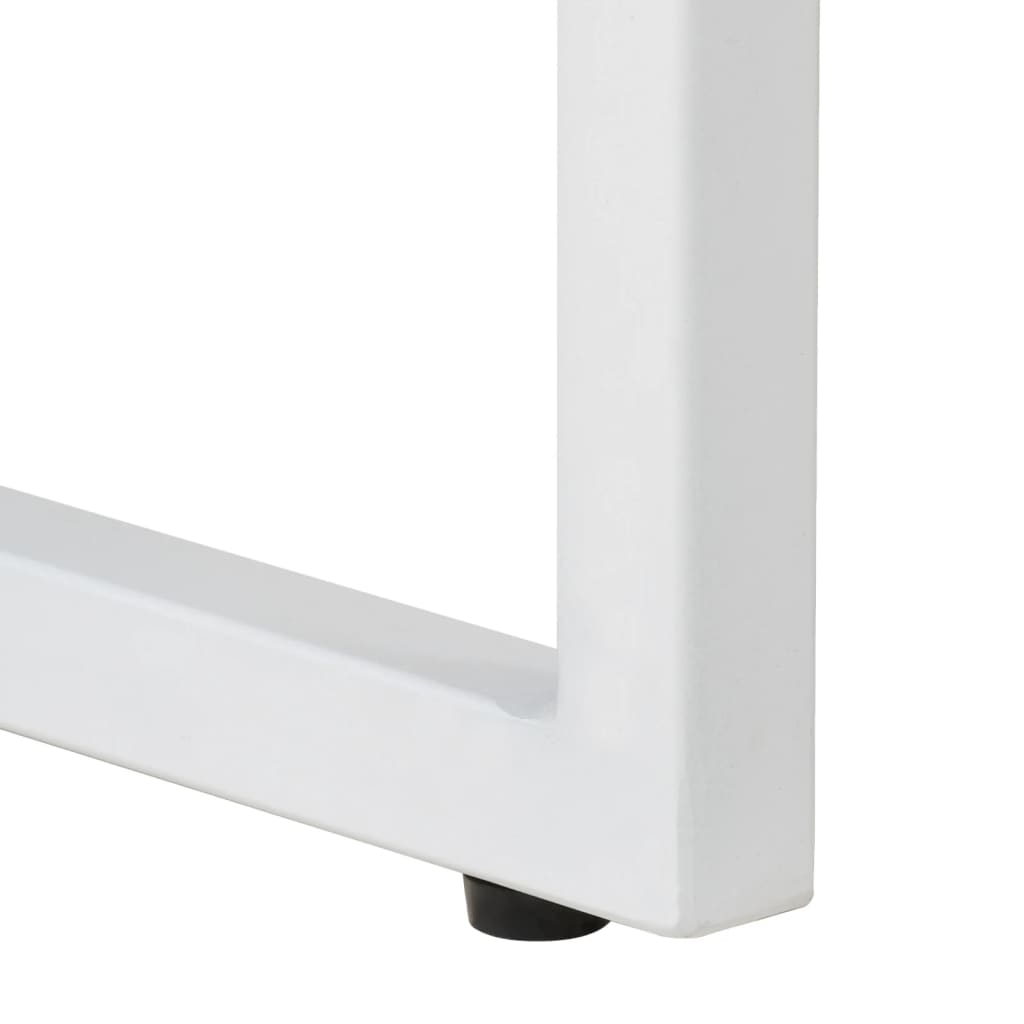 Solid Acacia & Mango Wood Dining Table 180x90 cm - Natural Finish