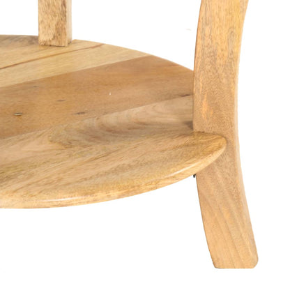 Side Table 37x37x61 cm Solid Mango Wood