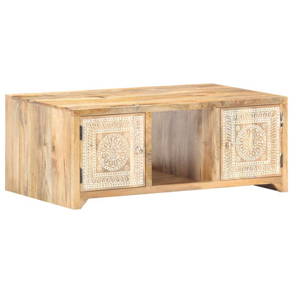 Coffee Table 90x50x35 cm Solid Mango Wood