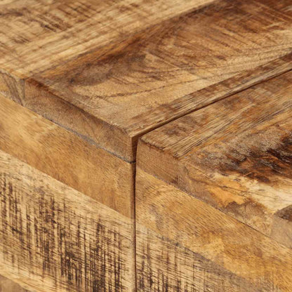 Coffee Table 68x68x41 cm Rough Mango Wood