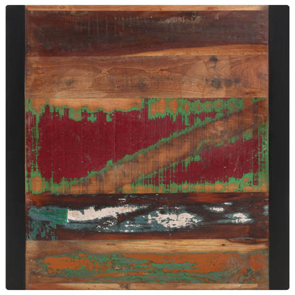 Eco-Friendly 70x70x75 cm Dining Table - Solid Reclaimed Wood