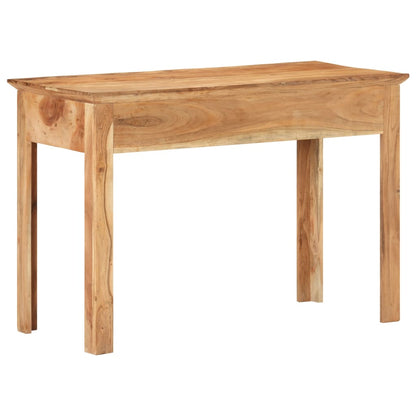 Solid Reclaimed Wood Desk 110x50x75 cm - Eco-Friendly Design
