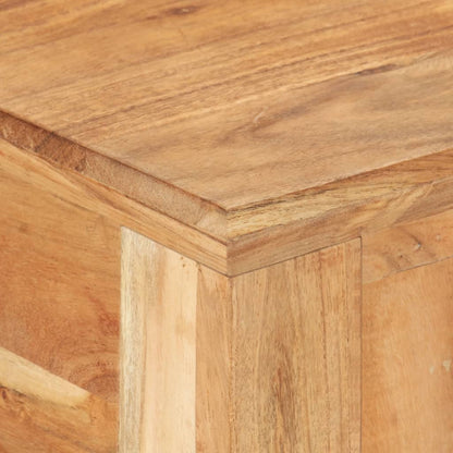 Solid Reclaimed Wood Desk 110x50x75 cm - Eco-Friendly Design