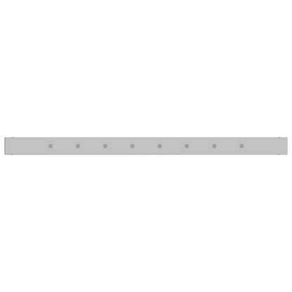 Adjustable Grey Metal Work Bench Frames, 2 pcs, 85x(69-95.5) cm