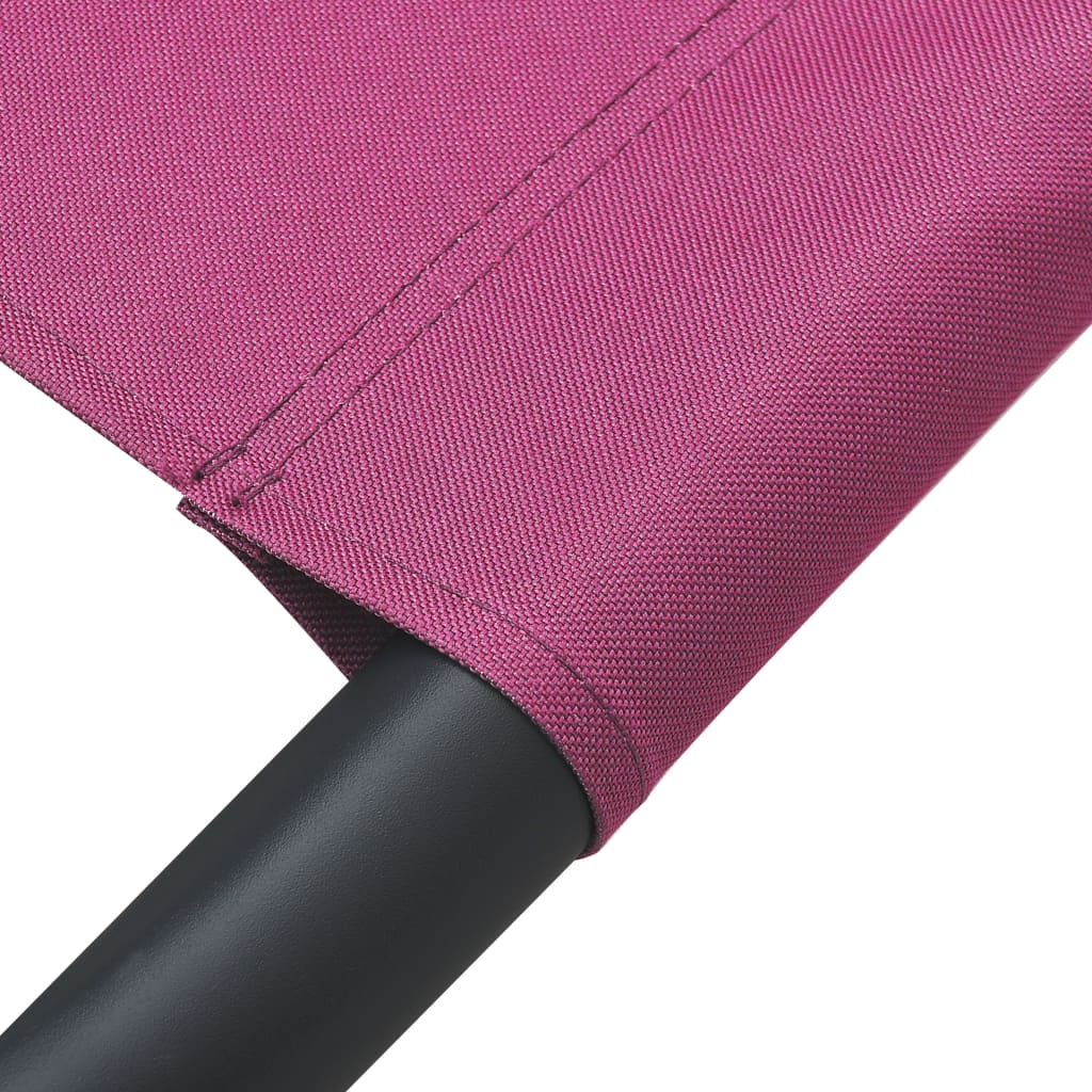 Pink Outdoor Lounge Bed with Canopy - Relax in Style & Comfort