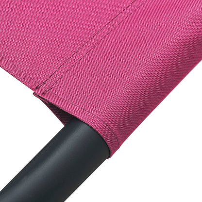 Pink Outdoor Lounge Bed with Canopy - Relax in Style & Comfort