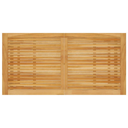 Garden Dining Table 140x70x73.5 cm Solid Acacia Wood