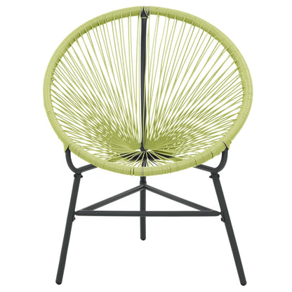 Green Poly Rattan Garden Acapulco Chair - Stylish & Durable Seating