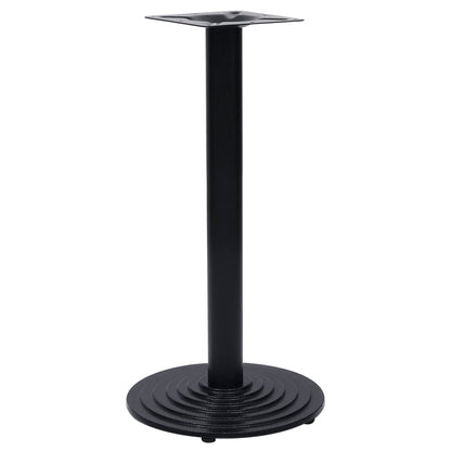 Black Cast Iron Bistro Table Leg Ø43x72 cm