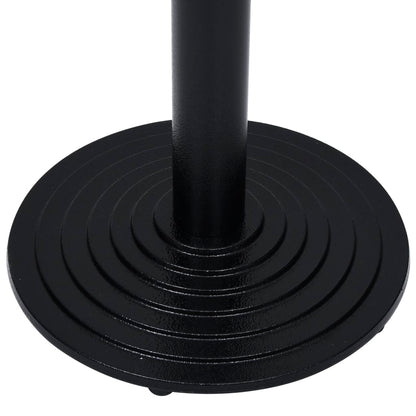 Black Cast Iron Bistro Table Leg Ø43x72 cm