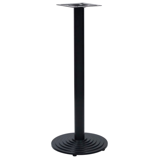 Black Cast Iron Bistro Table Leg Ø43x107 cm - Durable & Stylish