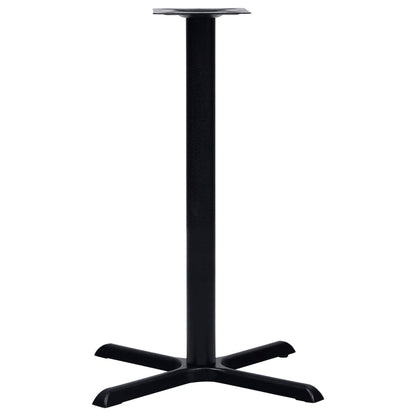 Black Cast Iron Bistro Table Leg 76x76x107 cm