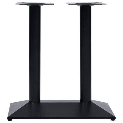 Black Cast Iron Bistro Table Leg, 70x40x72 cm