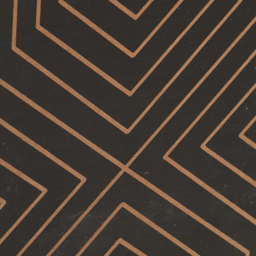 Solid Acacia Wood Bedside Cabinet 40x30x50 cm - Elegant Design