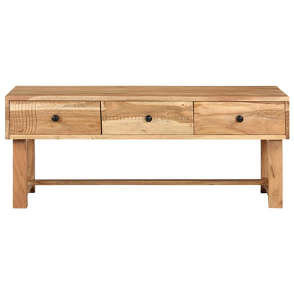 Coffee Table 100x50x40 cm Solid Acacia Wood